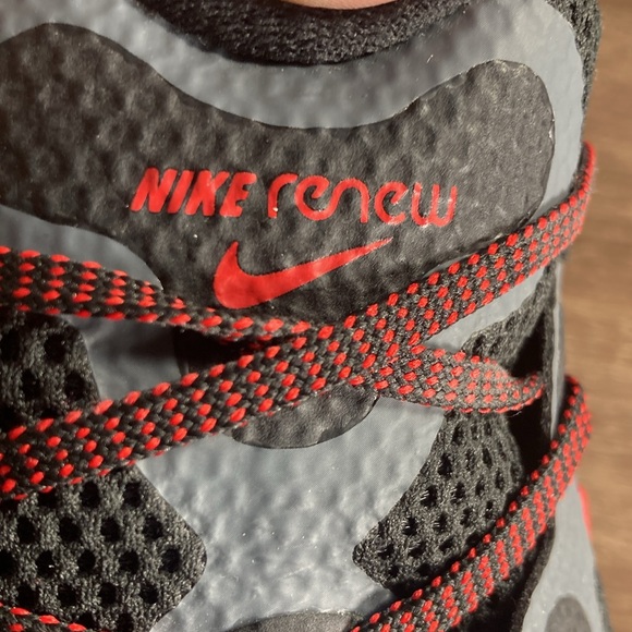 Nike Renew Run Black/Red/Grey Running Shoes CZ8674-001- SZ 12 - Picture 8 of 8